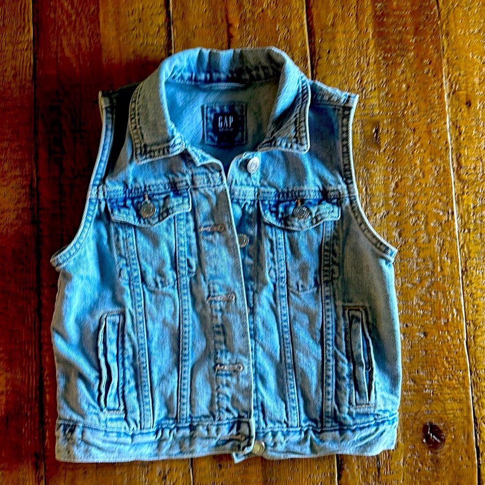 Gap denim vest